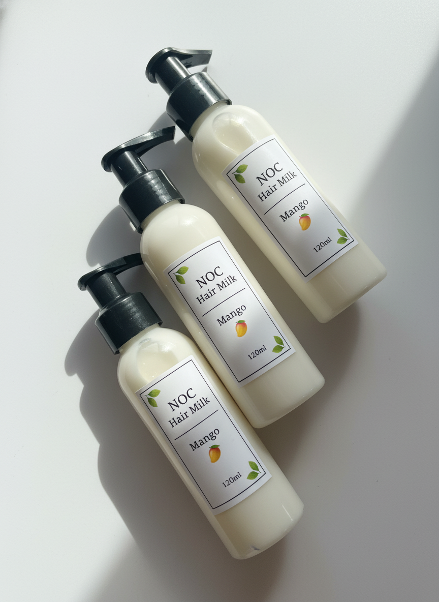 شیر+مو+ارگانیک+برند+ناک+سایز+کوچک+رایحه+انبه