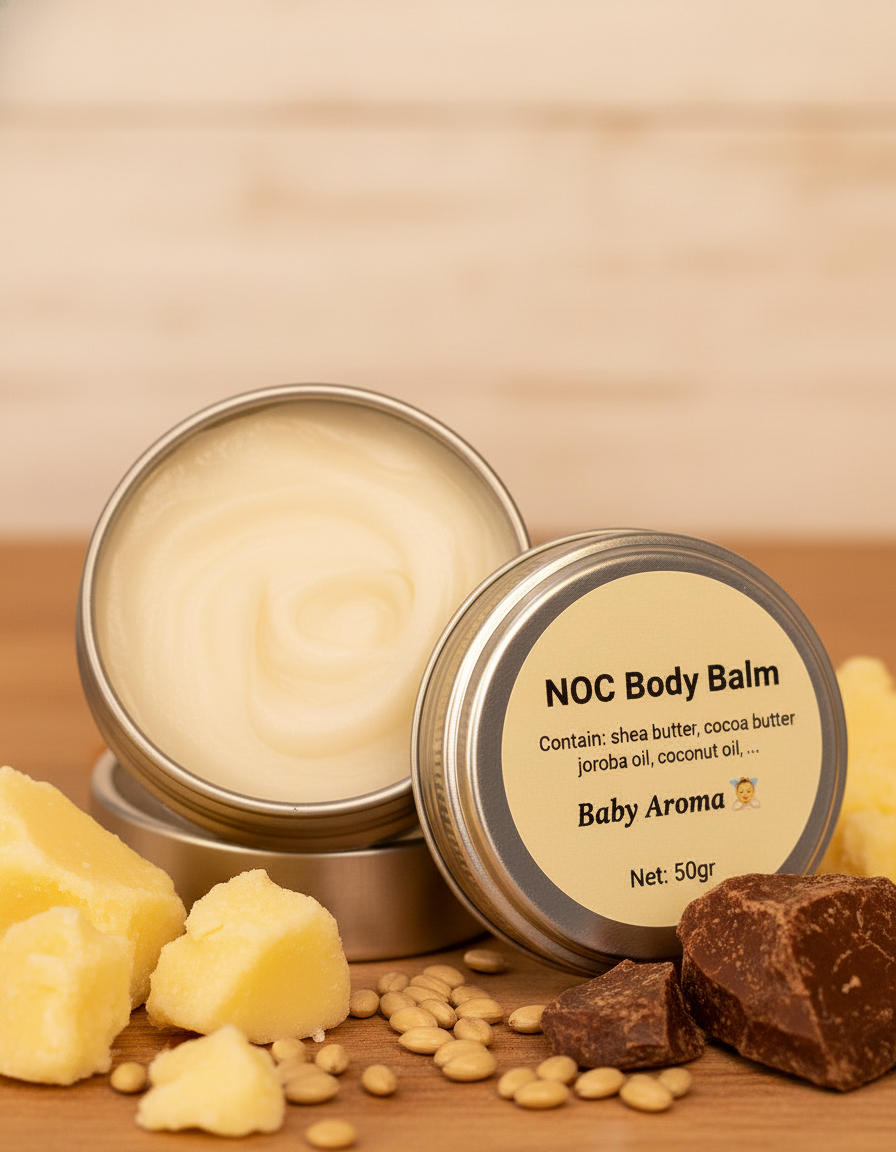 بالم بدن +طبی + گیاهی + ارگانیک + برند + ناک